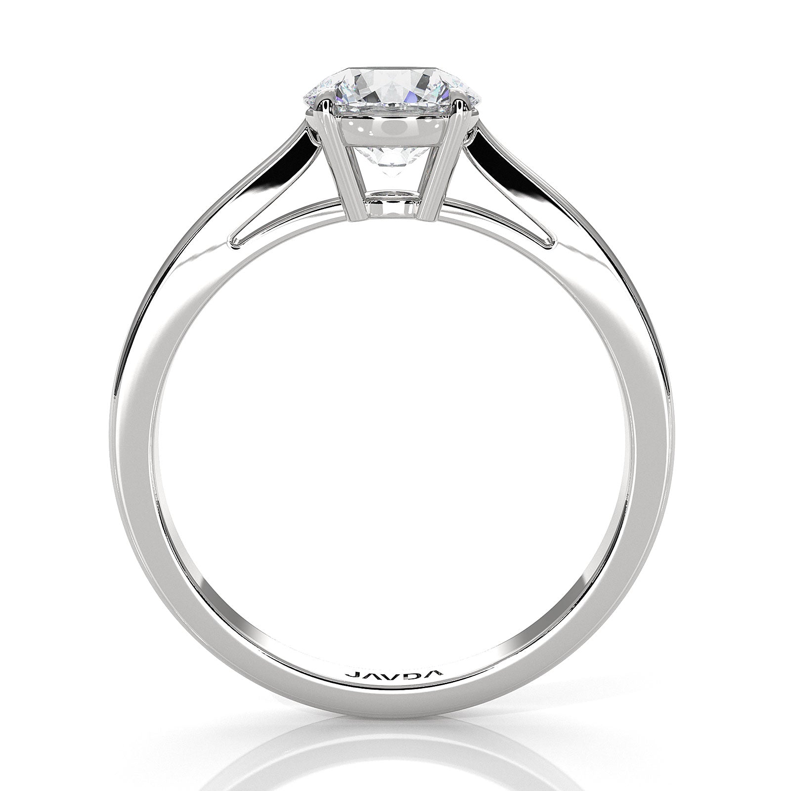 Lab Grown Diamond IGI Certified 4 Prong Solitaire Engagement Ring 4g Setting 1.00 Ctw.